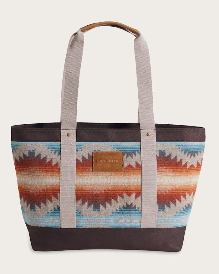 SUNSET PASS ZIP TOTE